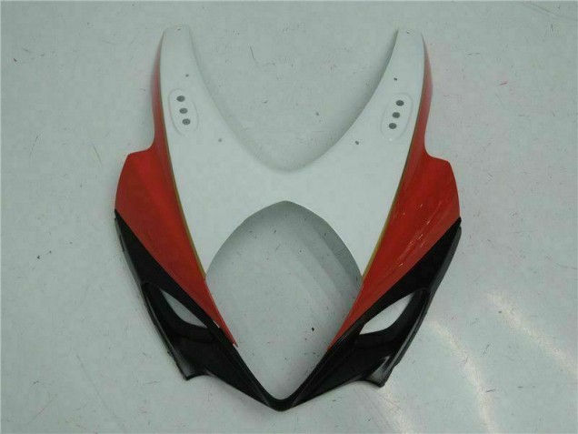 Rojo Blanco ABS Plástica GSXR 1000 K7 07-08 Rojo Blanco ABS Plástica GSXR 1000 K7 07-08