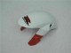 Rojo Blanco ABS Plástica GSXR 1000 K7 07-08 Rojo Blanco ABS Plástica GSXR 1000 K7 07-08