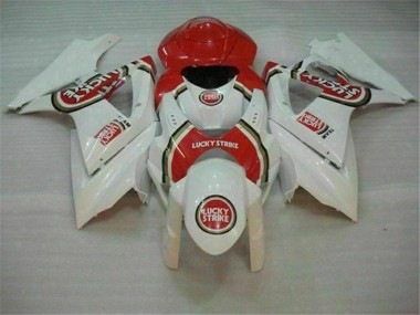 Rojo Blanco ABS Plástico GSXR 1000 K7 07-08