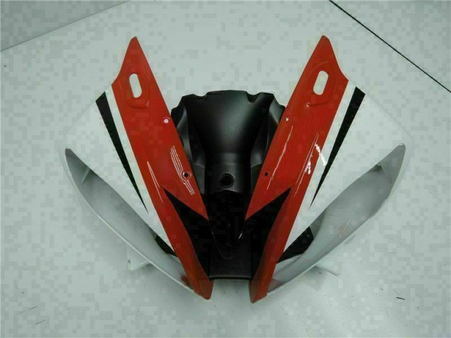 Rojo Blanco ABS Plástico R6 06-07 Rojo Blanco ABS Plástico R6 06-07