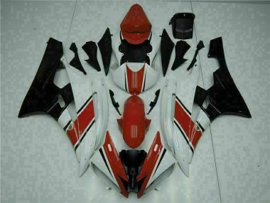 Rojo Blanco ABS Plástico R6 06-07
