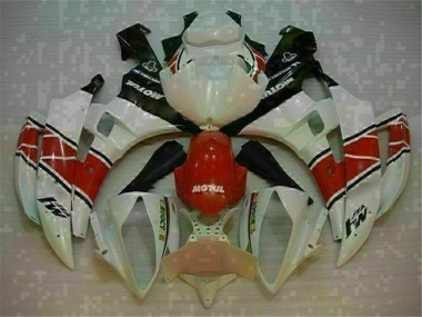 Rojo Blanco ABS Plásticos R6 06-07