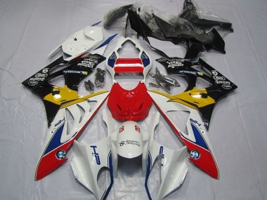 Rojo Blanco Amarillo Carenado S1000RR 09-14