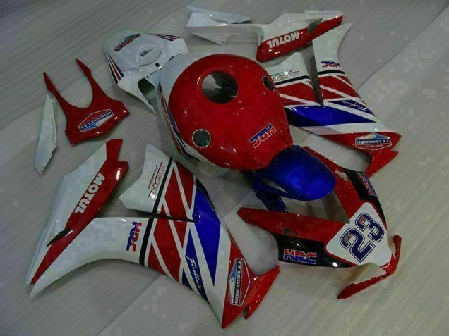 Rojo Blanco Azul 23 Carenado CBR 1000 RR 12-16 Rojo Blanco Azul 23 Carenado CBR 1000 RR 12-16