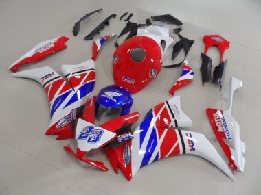 Rojo Blanco Azul HRC 23 Carenado CBR 1000 RR 12-16