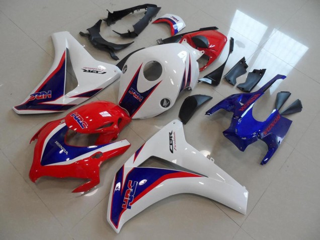 Rojo Blanco Azul HRC Carenado & Plástico CBR 1000 RR 08-11 Rojo Blanco Azul HRC Carenado & Plástico CBR 1000 RR 08-11
