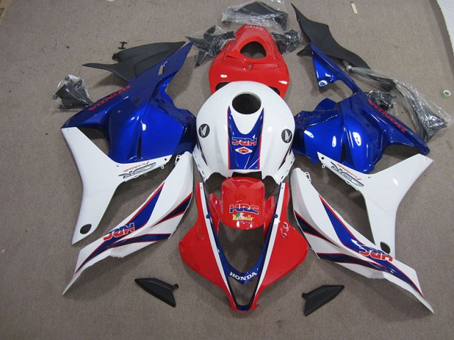 Rojo Blanco Azul HRC Carrocería CBR 600 RR 09-12 Rojo Blanco Azul HRC Carrocería CBR 600 RR 09-12