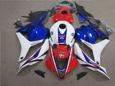 Rojo Blanco Azul HRC Kit Completo Carenado CBR 600 RR 09-12