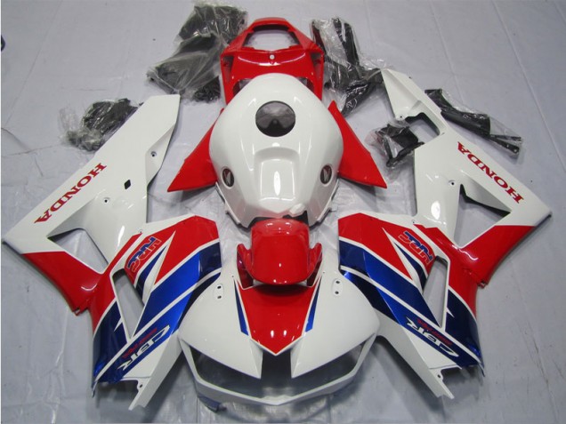 Rojo Blanco Azul HRC Kits Completo Carenado ABS CBR 600 RR 13-21 Rojo Blanco Azul HRC Kits Completo Carenado ABS CBR 600 RR 13-21