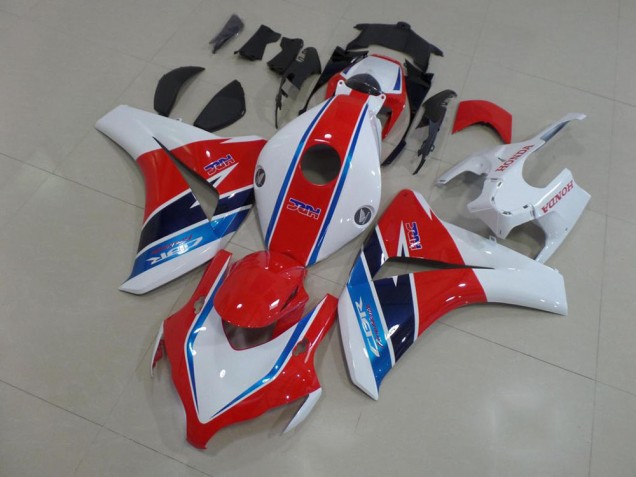 Rojo Blanco Azul HRC Kits Completo Carenado CBR 1000 RR 08-11 Rojo Blanco Azul HRC Kits Completo Carenado CBR 1000 RR 08-11
