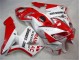 Rojo Blanco Carenado CBR 600 RR 05-06 Rojo Blanco Carenado CBR 600 RR 05-06