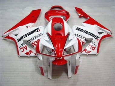 Rojo Blanco Carenado CBR 600 RR 05-06
