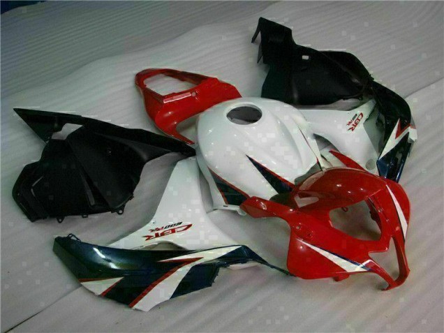 Rojo Blanco Carenado CBR 600 RR 09-12 Rojo Blanco Carenado CBR 600 RR 09-12