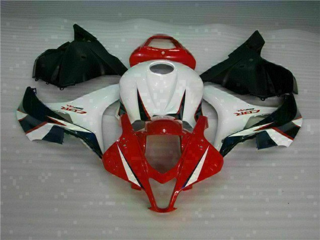 Rojo Blanco Carenado CBR 600 RR 09-12 Rojo Blanco Carenado CBR 600 RR 09-12