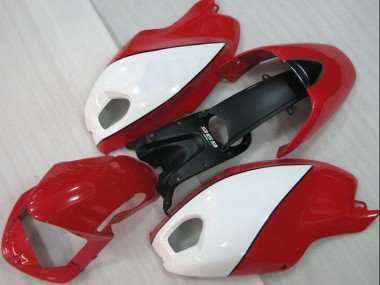 Rojo Blanco Carenado Ducati Monster 696 08-12