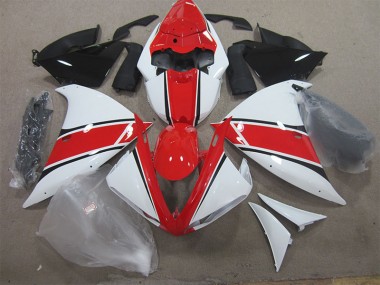 Rojo Blanco Carenado R1 12-14