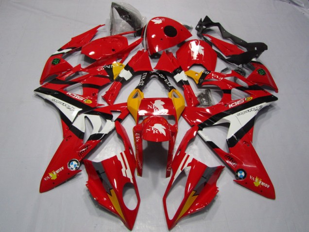 Rojo Blanco Carenado S1000RR 09-14