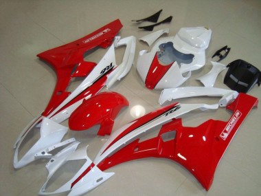 Rojo Blanco Carenados R6 06-07