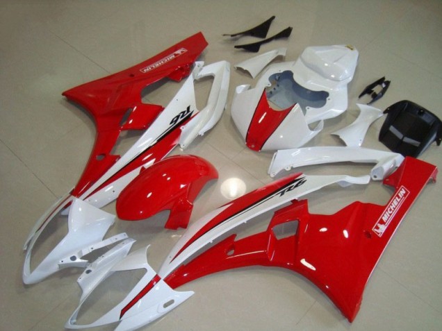 Rojo Blanco Carenados R6 06-07