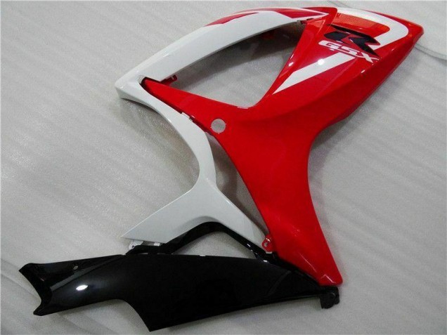 Rojo Blanco Inyección Kits Carenado GSXR 600 / 750 K6 06-07 Rojo Blanco Inyección Kits Carenado GSXR 600 / 750 K6 06-07
