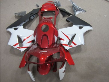 Rojo Blanco Kit Carenado CBR 600 RR 03-04