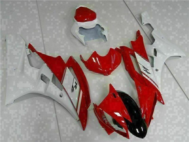Rojo Blanco Kit Carenado R6 06-07