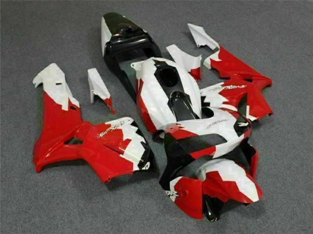 Rojo Blanco Kit Completo Carenado CBR 600 RR 03-04 Rojo Blanco Kit Completo Carenado CBR 600 RR 03-04