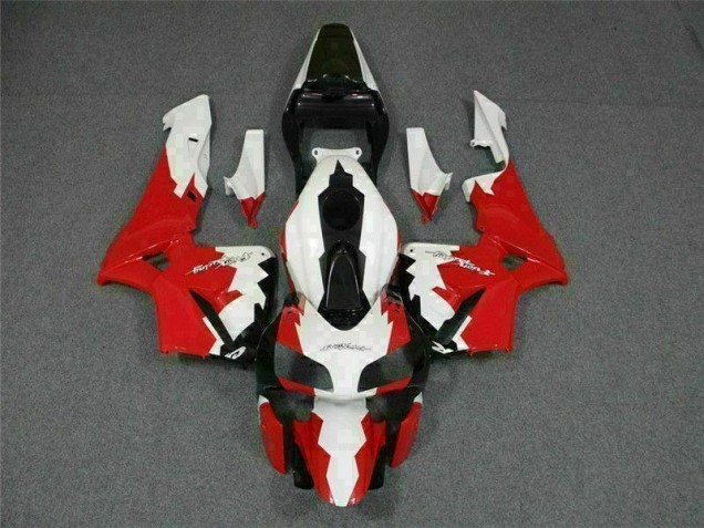 Rojo Blanco Kit Completo Carenado CBR 600 RR 03-04 Rojo Blanco Kit Completo Carenado CBR 600 RR 03-04