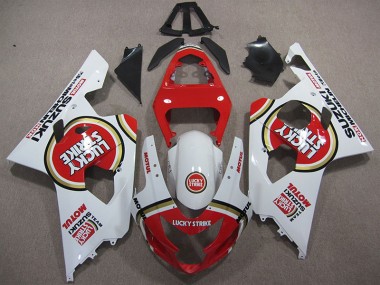 Rojo Blanco Lucky Strike Motul Carenado GSXR 600 K4 04-05
