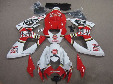 Rojo Blanco Lucky Strike Motul Carenado GSXR 600 K6 06-07
