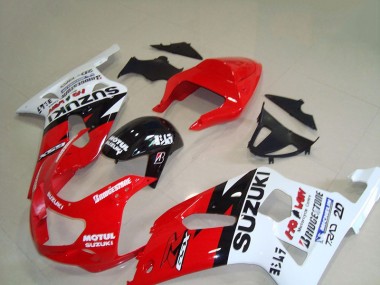 Rojo Blanco Motul Carenado GSXR 750 K1 K2 K3 01-03