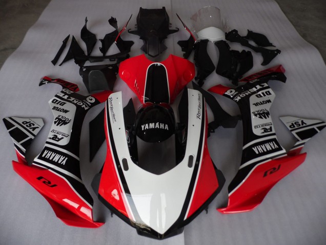 Rojo Blanco Negro Carenado R1 15-19