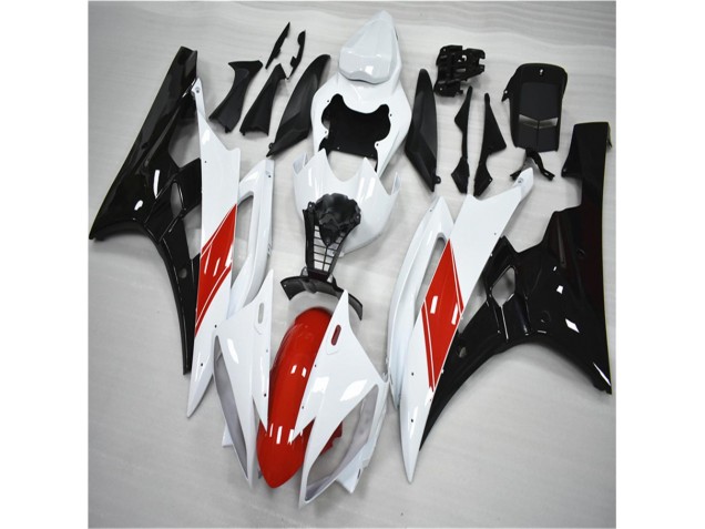 Rojo Blanco Negro Carenados R6 06-07