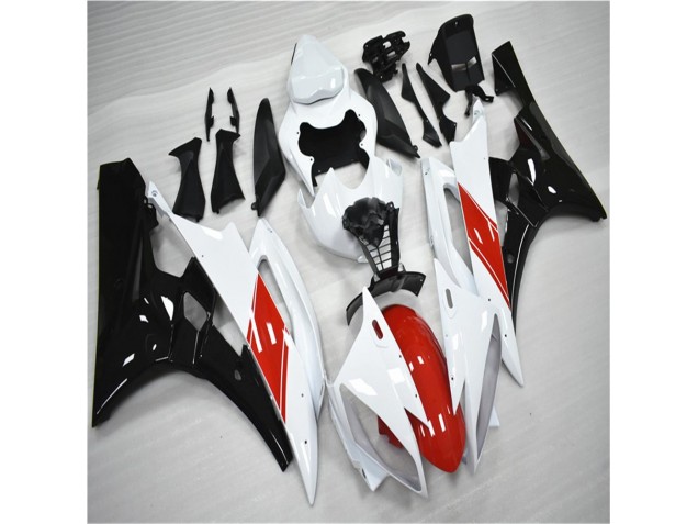Rojo Blanco Negro Carenados R6 06-07