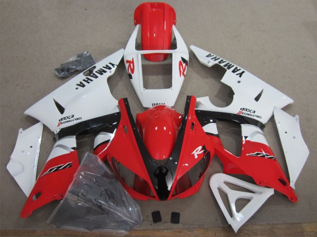 Rojo Blanco Negro Kits Completo Carenado ABS R1 09-11 Rojo Blanco Negro Kits Completo Carenado ABS R1 09-11