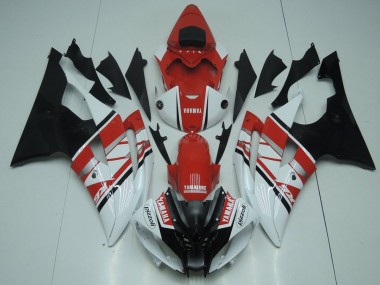 Rojo Blanco Negro Plástica R6 08-16