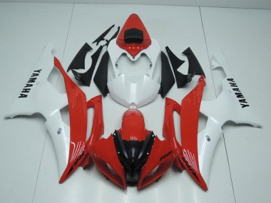 Rojo & Blanco Perla Carenado R6 08-16