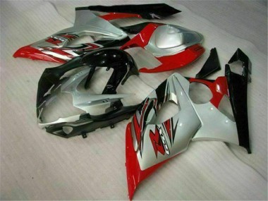 Rojo Blanco Plástico GSXR 1000 K5 05-06