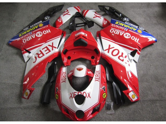 Rojo Blanco Xerox Carenado Ducati 749 05-06