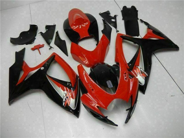 Rojo Carenado GSXR 600 / 750 K6 06-07 Rojo Carenado GSXR 600 / 750 K6 06-07