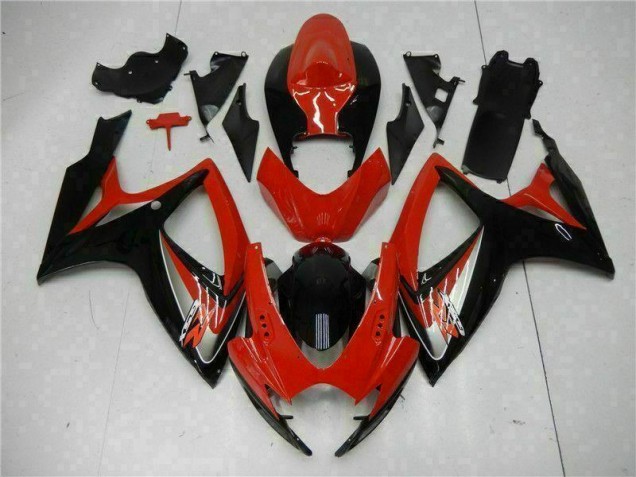 Rojo Carenado GSXR 600 / 750 K6 06-07 Rojo Carenado GSXR 600 / 750 K6 06-07
