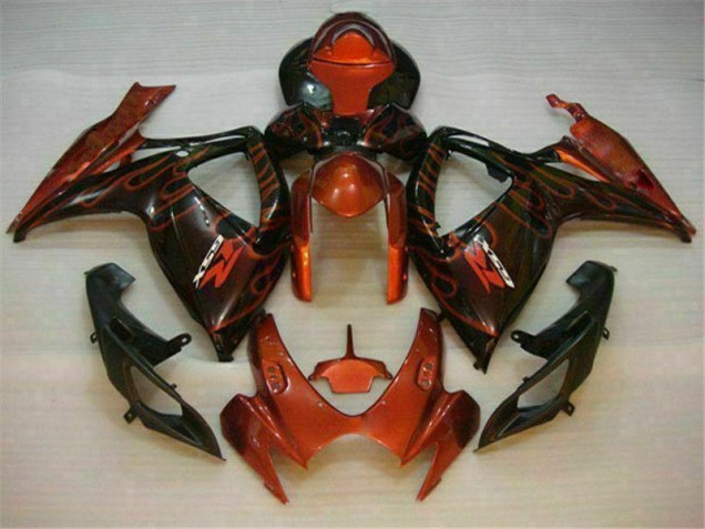 Rojo Carenados GSXR 600 / 750 K6 06-07 Rojo Carenados GSXR 600 / 750 K6 06-07
