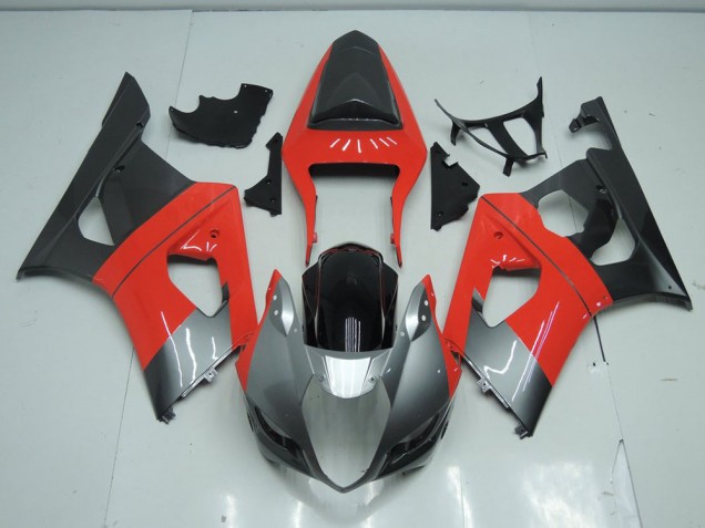 Rojo & Gris Carenado GSXR 1000 K3 03-04 Rojo & Gris Carenado GSXR 1000 K3 03-04