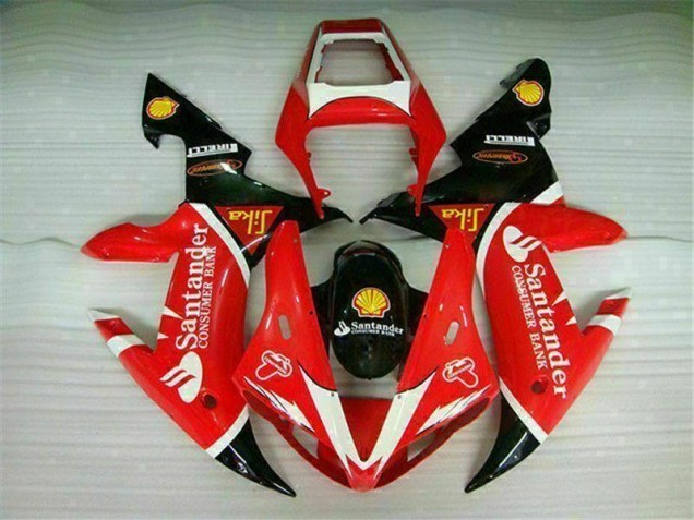 Rojo Kit Carenado ABS Completo R1 02-03 Rojo Kit Carenado ABS Completo R1 02-03