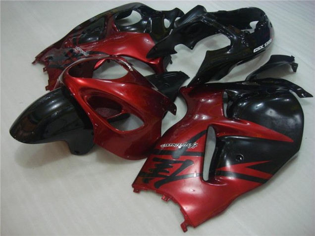 Rojo Negro ABS Carenado GSXR 1300 Hayabusa 96-07 Rojo Negro ABS Carenado GSXR 1300 Hayabusa 96-07
