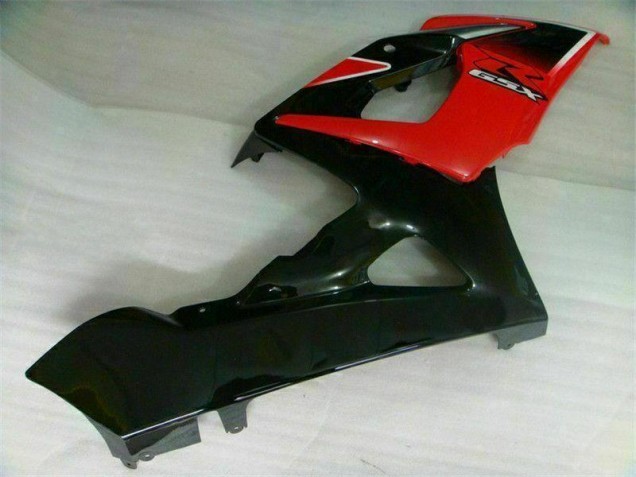 Rojo Negro ABS Kits Carenado GSXR 1000 K5 05-06 Rojo Negro ABS Kits Carenado GSXR 1000 K5 05-06