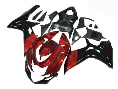Rojo Negro ABS Kits Carenado GSXR 600 / 750 K11 11-21
