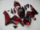 Rojo Negro ABS Plástica CBR 600 RR 03-04