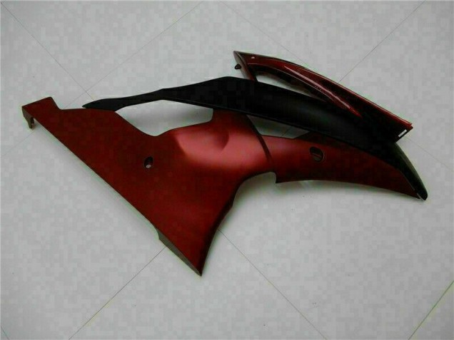 Rojo Negro ABS Plástica R6 08-16 Rojo Negro ABS Plástica R6 08-16