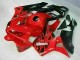 Rojo Negro ABS Plástico CBR 600 RR 03-04 Rojo Negro ABS Plástico CBR 600 RR 03-04